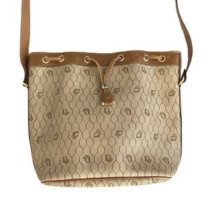 Dior Honeycomb Coated Canvas & Leather Crossbody